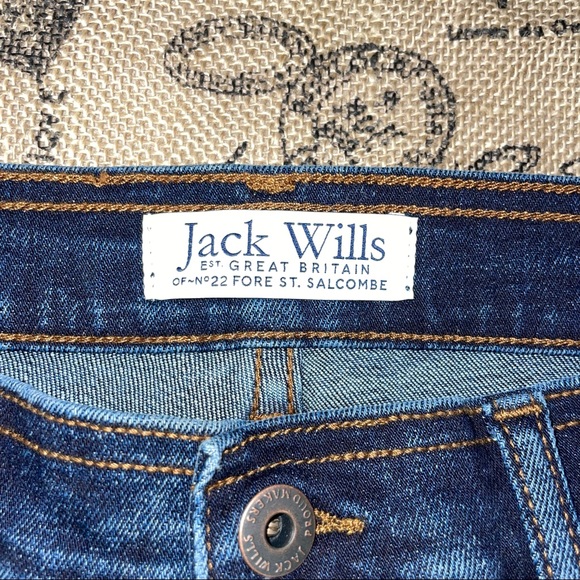 Jack Wills NWT! Washed Blue Denim Short Size 32 - Picture 10 of 14